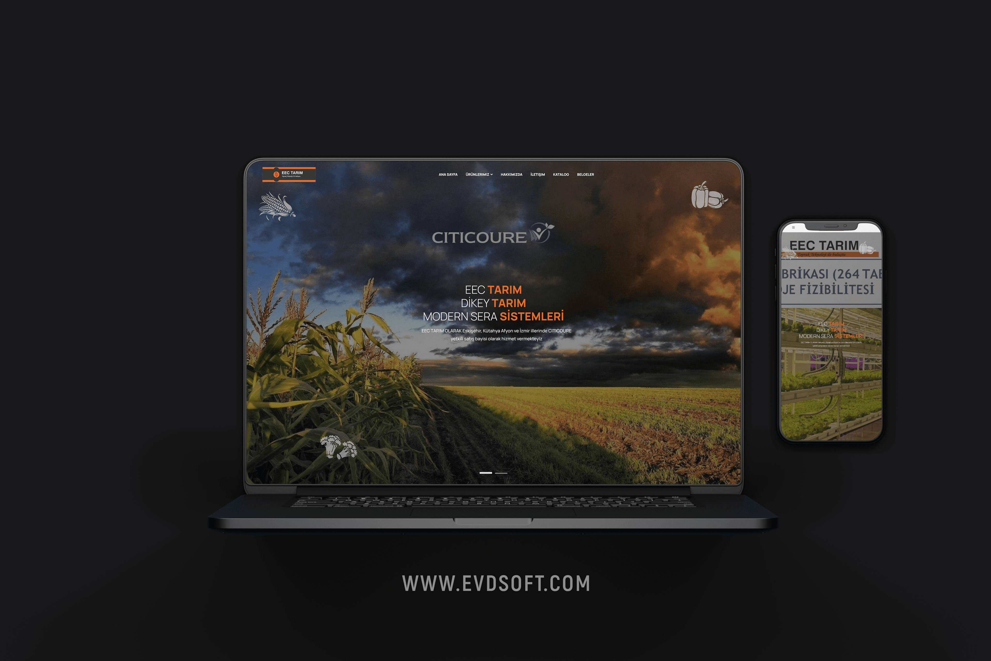 EEC Tarım - Wordpress
